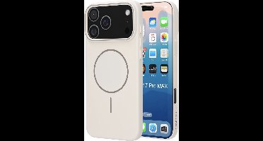 Mobiparts Slim Line Case geschikt voor Apple iPhone 17 Pro Max - MagSafe Off - Wit