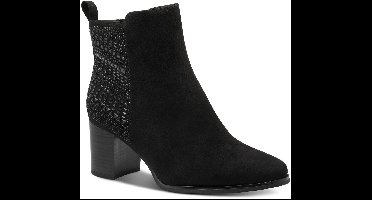 Marco Tozzi Dames Enkellaarsje 2-25336-45 001 F-breedte Maat: 40 EU