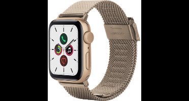 Just in Case horlogebandje geschikt voor Apple Watch Bandje (Silksteel) - Smartwatchbandjes - Universeel bandje geschikt voor Apple 38/40/41/42 mm - Rose Goud