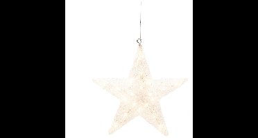 Konstsmide Verlichte kerstster - hangend - 40 cm - 40 led lampjes - warm wit - buiten gebruik - kerstverlichting