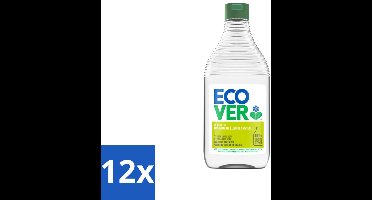 Ecover - Afwasmiddel - Citroen & Aloë Vera - 450 ml - Voordeelverpakking - 12 stuks