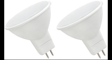 Spectrum LED Lamp GU5.3 12V 4W - 420 Lumen - 6000K Koud wit - Helder daglicht - Energiezuinig - 2 stuks