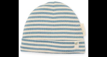 Mutsje - Blauw - Forest Friends - Stripe-Maat 2