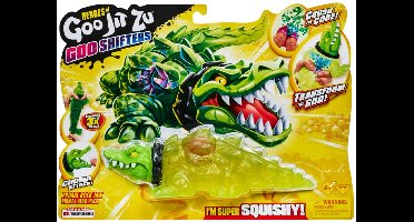 Heroes of Goo Jit Zu Primal Rock Jaw – Stretch Primal Figuur met Color Change Core