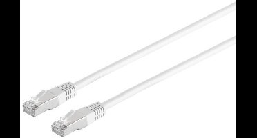 Patchkabel, cat. 5e, F/UTP, weiß, 3,0m