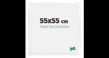 Your Decoration - Fotolijst 55x55 cm - MDF - Wit Mat - Catania