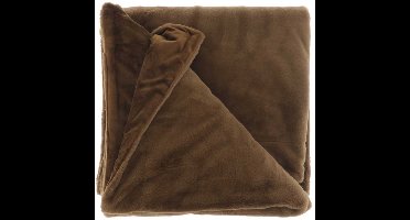 Unique Living | Plaid Klaas 150x200cm bison brown