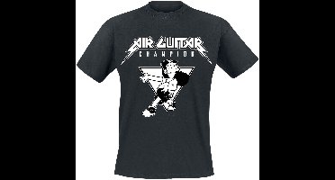 The Simpsons Air Guitar Champion Heren T-shirt - zwart - S