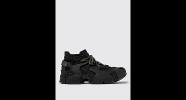 Knit Sock Sneaker Chunky Sole - Black