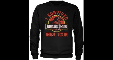 Jurassic Park 1993 Tour Sweatshirt Sweatshirt Black-M
