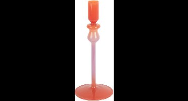 Present Time - Kandelaar Duo Colores Medium - Bright orange & purple