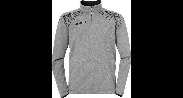 Uhlsport Goal 1/4 Zip Top Donker Grijs Melange-Zwart Maat 3XL