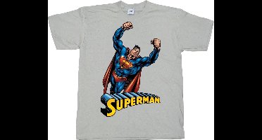 Superman Flying T-Shirt Khaki-2XL
