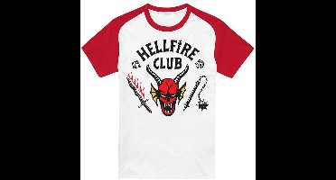 Stranger Things Hellfire Club Heren T-shirt - meerkleurig - L
