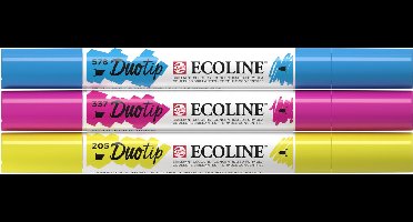 Duotip talens ecoline set 3 stuks primair | 3 stuks