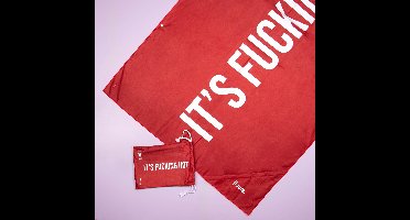 It's Fucking Hot strandlaken - Rood van Fisura