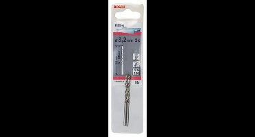 Bosch - Metaalboren HSS-G, Standard 3,2 x 36 x 65 mm