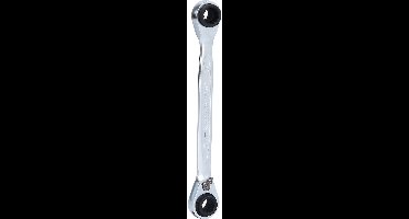 KS TOOLS 4 in 1 GEARplus omkeerbare dubbele ratelringsleutel 8 x ...