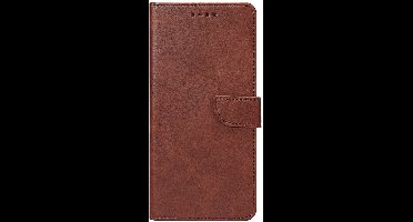 Rixus Bookcase For Samsung Galaxy A36 Brown