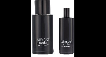 Armani Code Pour Homme - Eau de toilette spray 75ml & eau de toilette Travelspray 15ml - Giftset