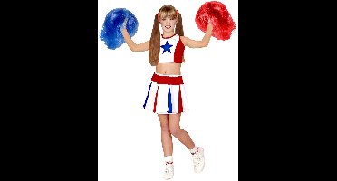 Cheerleader kostuum voor meisjes - Verkleedkleding - Maat 158