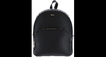 BOSS Leren vrijetijdsrugzak rugzak Numah Backpack Black zwart