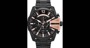 Diesel Mega Chief DZ4309 Herenhorloge 51 mm - Zwart