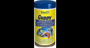 Tetra guppy visvoer vlokken - 250 ml - 1 stuks