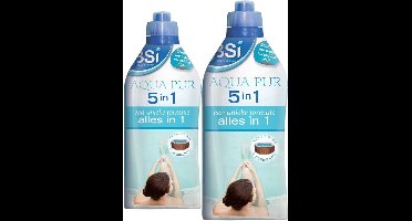 BSI Aqua Pur 5-in-1 2 flessen voor kraakhelder en zacht spa water