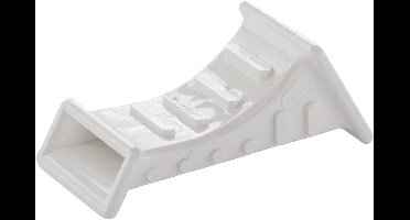 Schellenberg 84200 rolluikbandgeleider Mini/Maxi, vlak gemonteerd, gebogen, wit