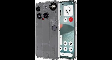 Just in Case hoesje geschikt voor Nothing Phone (3) Hoesje Siliconen - Flexibele Case - Transparant