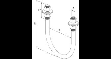 Fischer Rohrbügel Massiv FMFPSU 80 (50 Stk.) - 547935