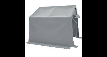 Fietsenstalling – Fietsenhok – Garage Tent – Tuinkamer – Opslagtent – 100x187x160 cm – Stevig Metaalframe – Donkergrijs Polyester