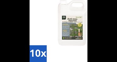 BSI – MossOff – Verharde Oppervlakken – 5 L - Bulkverpakking - 10 stuks