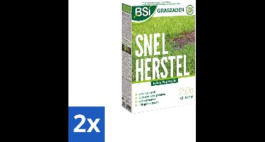 BSI – Graszaad – Snel Herstel – Dicht & Sterk Gazon – 250 g - Voordeelverpakking - 2 stuks