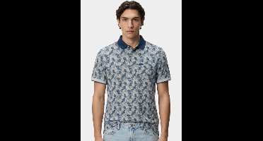 Baileys Polo heren Blauw Poloshirt 2-tone Pique, all o 615229/650