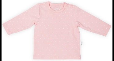 Jollein Shirt longsleeve Hearts soft pink Maat 50/56