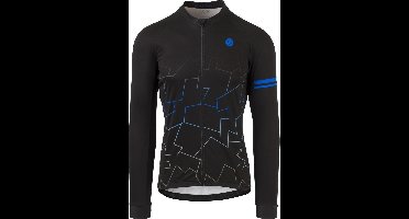 AGU Camo Outline Fietsshirt Lange Mouwen Trend Heren - Zwart - S