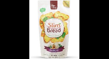 1x SlimBread Knoflook • 70% minder calorieën •  Tarwebloemvrij • Glutenvrij • Suikervrij • Heerlijk van smaak • Voor elk dieet