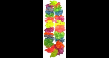 PartyXplosion - Hawaii slinger - Bloemenkrans - Rond - Neon