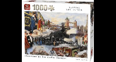 King Oriënt Express Treinreis Puzzel - 1000 stukjes voor volwassenen