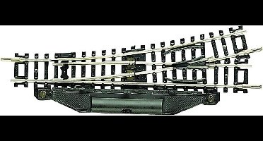N Fleischmann rails (zonder ballastbed) 22261 Wissel, Elektrisch, Links 112.6 mm 15 ° 362.6 mm 1 stuk(s)
