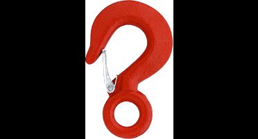 Hijshaak - haak - met veiligheidsklep -