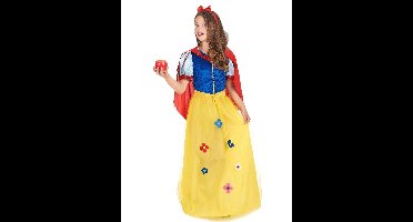 Vegaoo - Sneeuwwitje bloemen kostuum voor meisjes