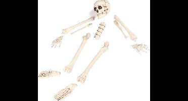 Vegaoo - Set van 12 skelet botjes