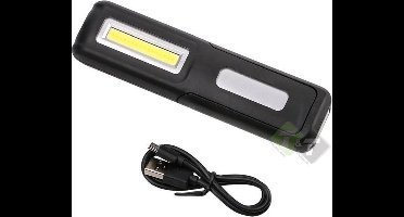 Looplamp COB oplaadbaar, Zaklamp, LED