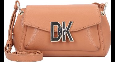 DKNY Downtown Schoudertas Leer 21 cm - Dames - caramel
