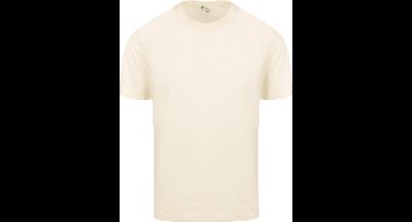 King Essentials The Steve T-Shirt Ecru - Maat XL - Heren - Casual T-shirts