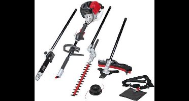 SCHEPPACH 52CC 4 in 1 Benzine bosmaaier - Bosmaaier, snoeischaar, heggenschaar, kantensnijder