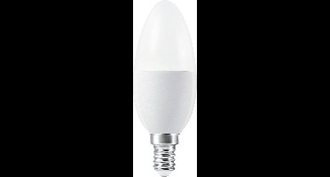 Ledvance Classic LED E14 Kaars Mat 4.9W 470lm - 827 Zeer Warm Wit | Dimbaar - Vervangt 40W